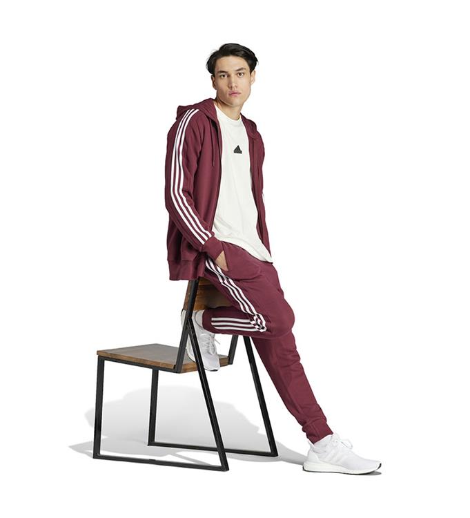 adidas Men Essentials French Terry 3-Stripes Ritshoodie