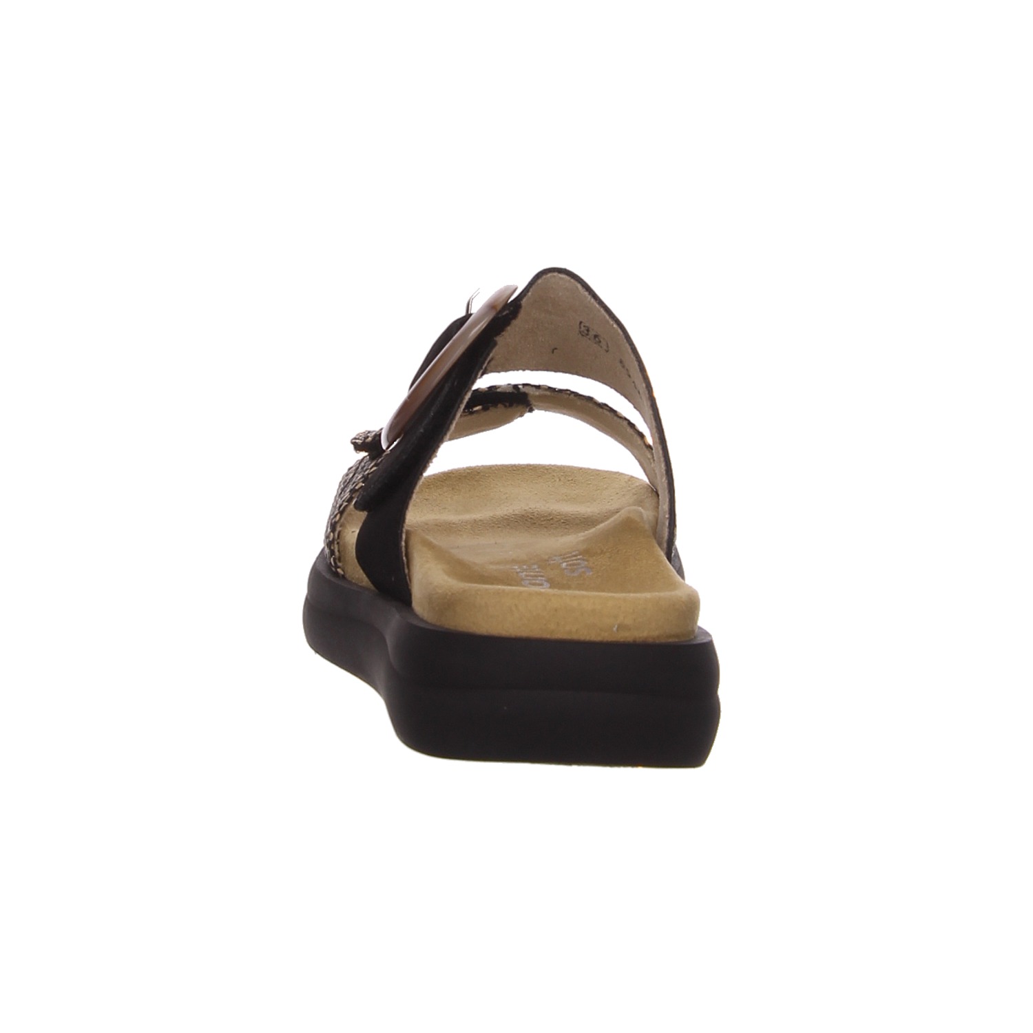Remonte Damen Pantolette schwarz