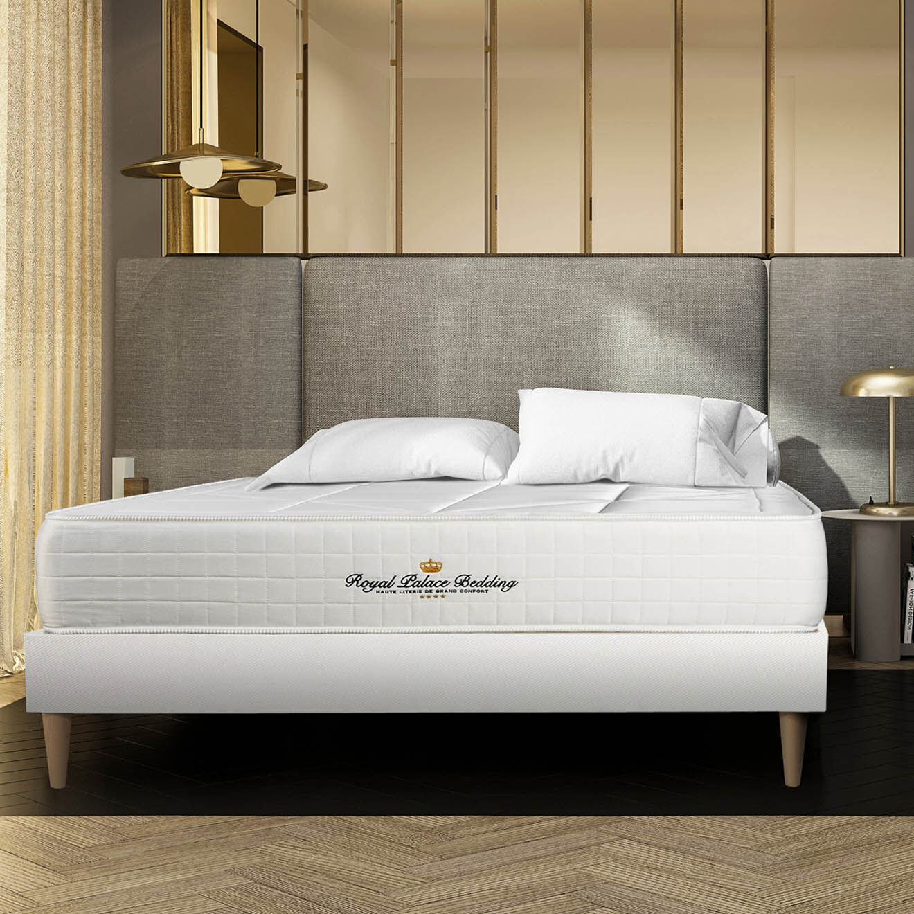 Royal Palace Bedding Pack dodo 5 pièces Windsor blanc - 160x200 cm