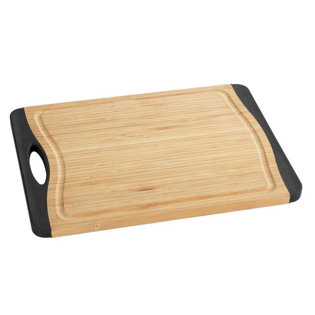 Schneidebrett Bambus Anti-Rutsch L, 39,5 x 28 cm