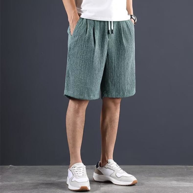 Acrius - Shorts met trekkoord en applicatie