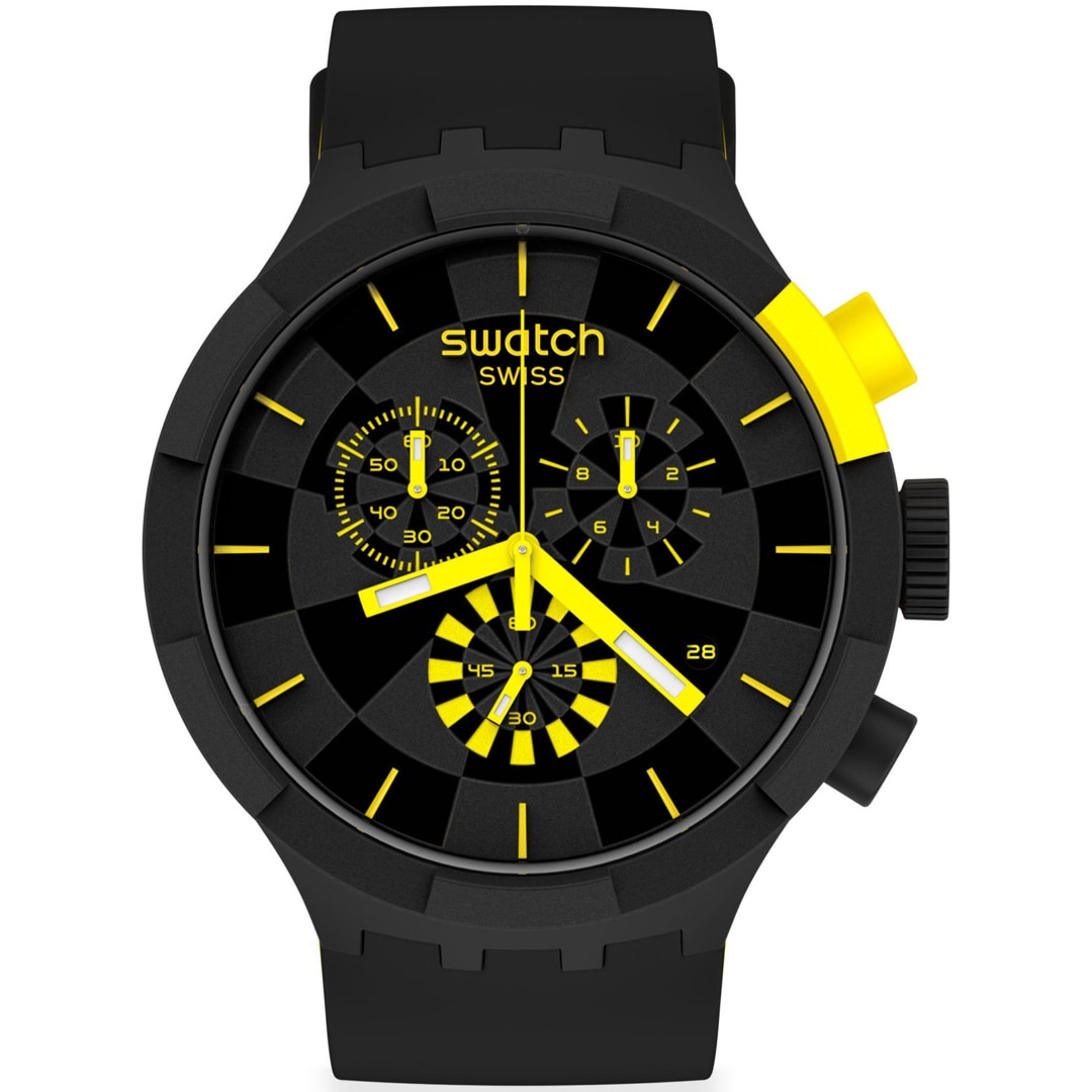 Swatch Big Bold Chrono Checkpoint Pleasure Yellow