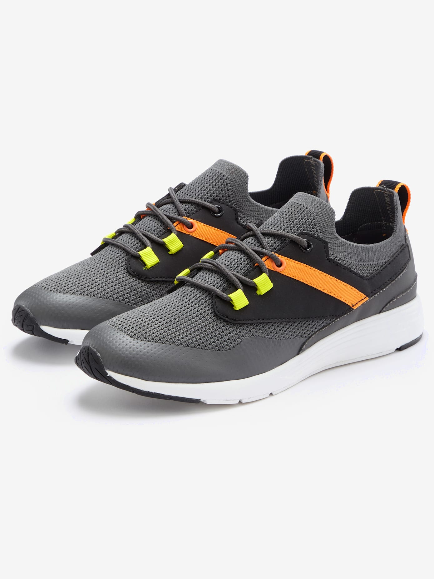 Baskets sneakers sportives et confortables avec détails colorés tendance et semelle intérieure rembourrée