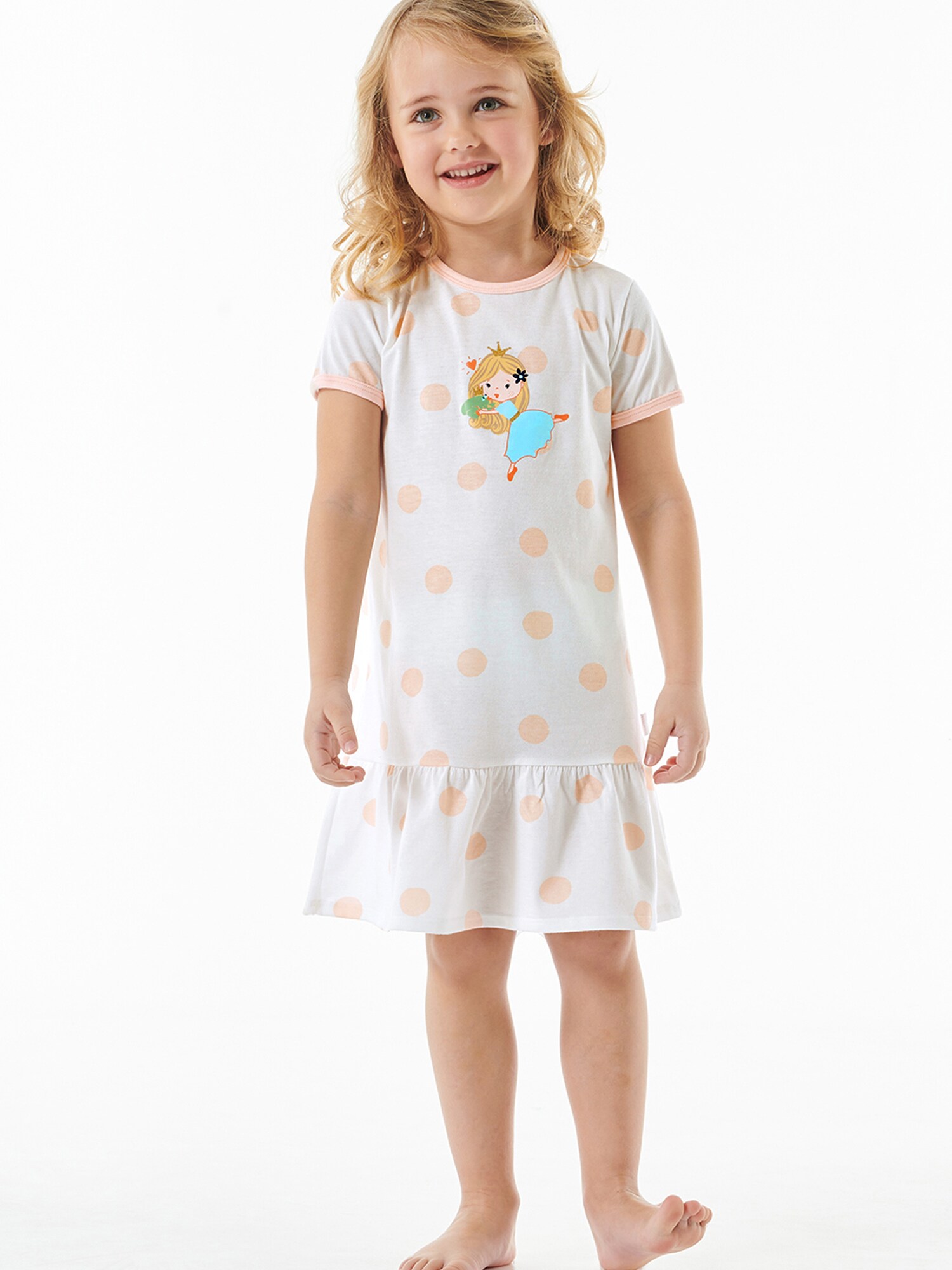 Schiesser Mädchen Nachthemd Casual World Organic Cotton 1er-Pack