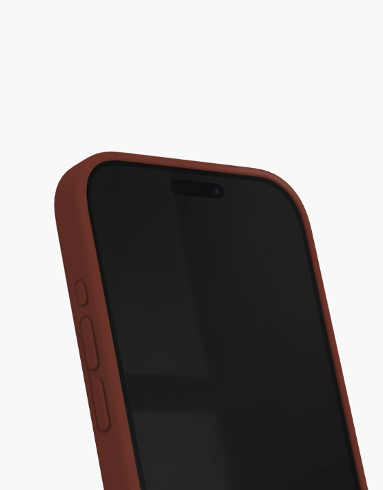 iPhone 15 Silikon Hülle Case Recycled (IDSIC-I2361-489) - Dark Amber