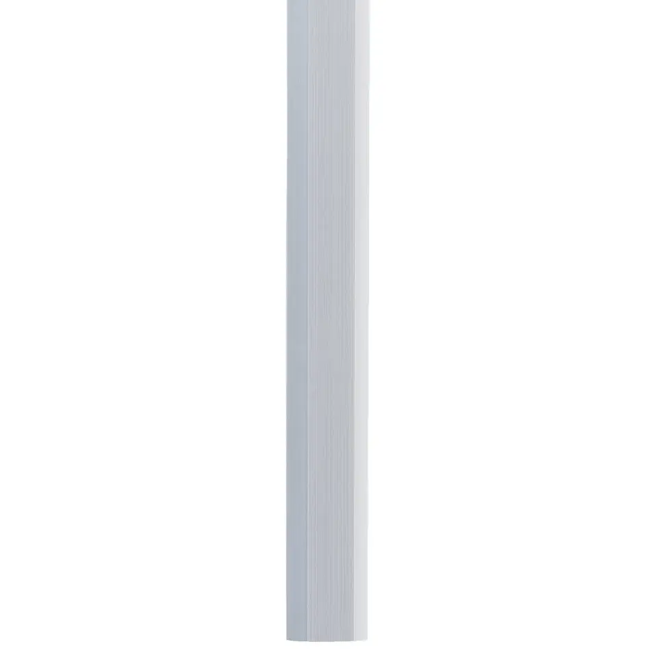 Overgangsprofiel tot 11 mm - zilver - 100 cm