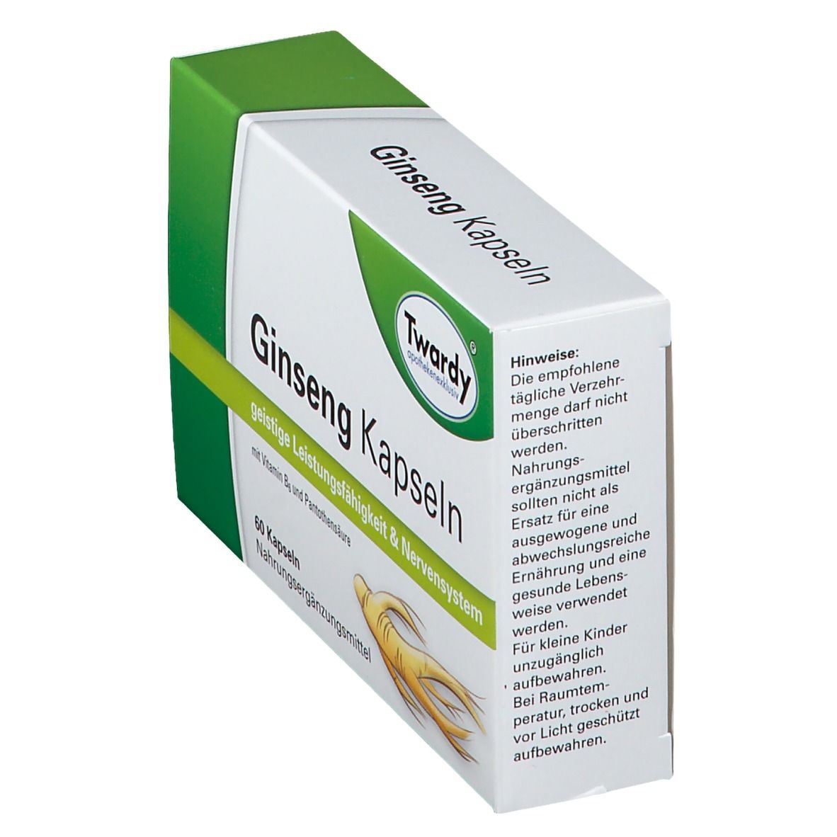 Twardy® Ginseng Kapseln