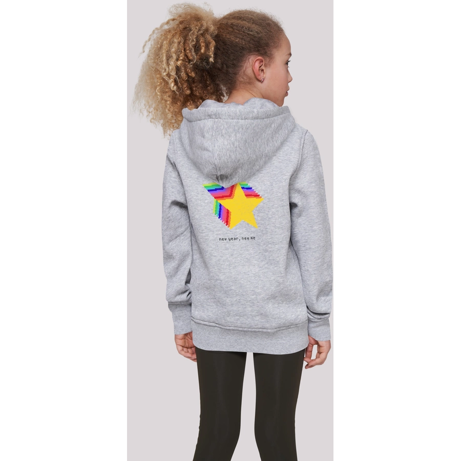 F4NT4STIC Hoodie SIlvester Party Happy People Only heather grey