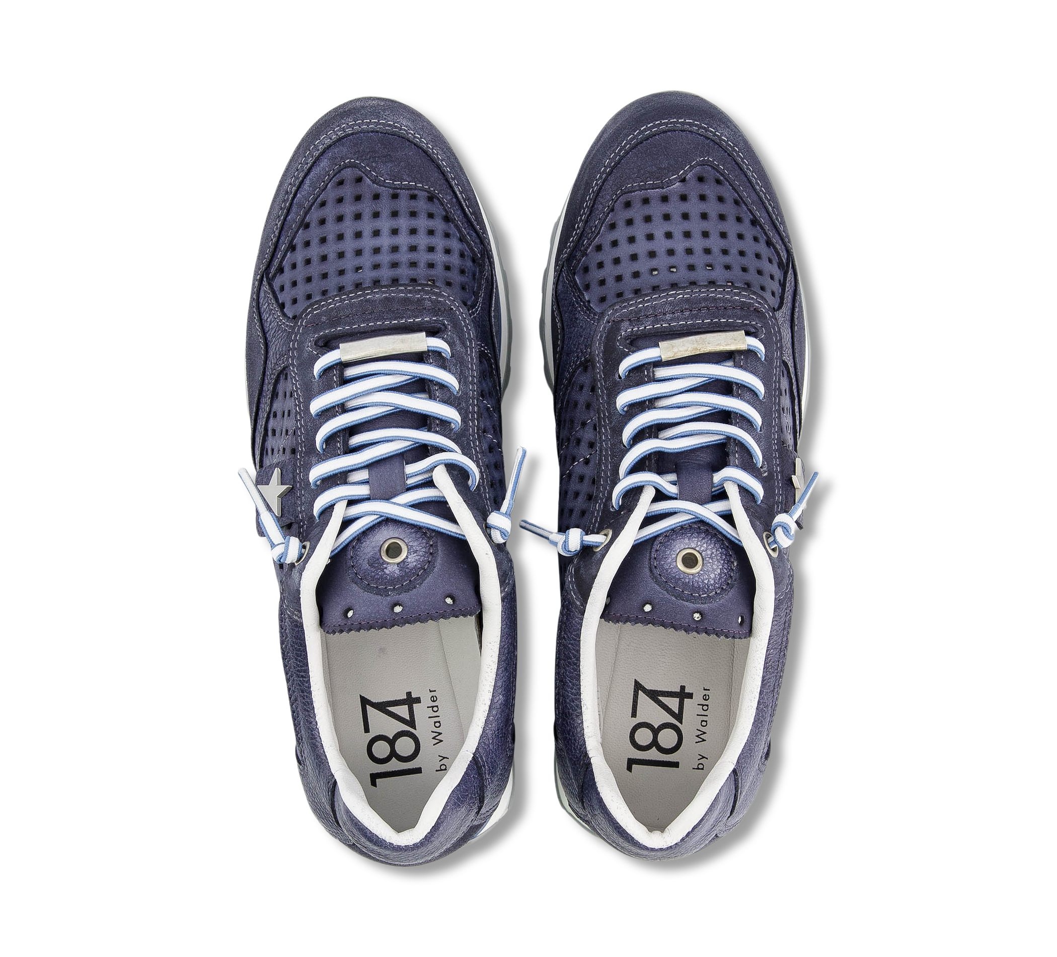 1874 by Walder Sneaker low blau