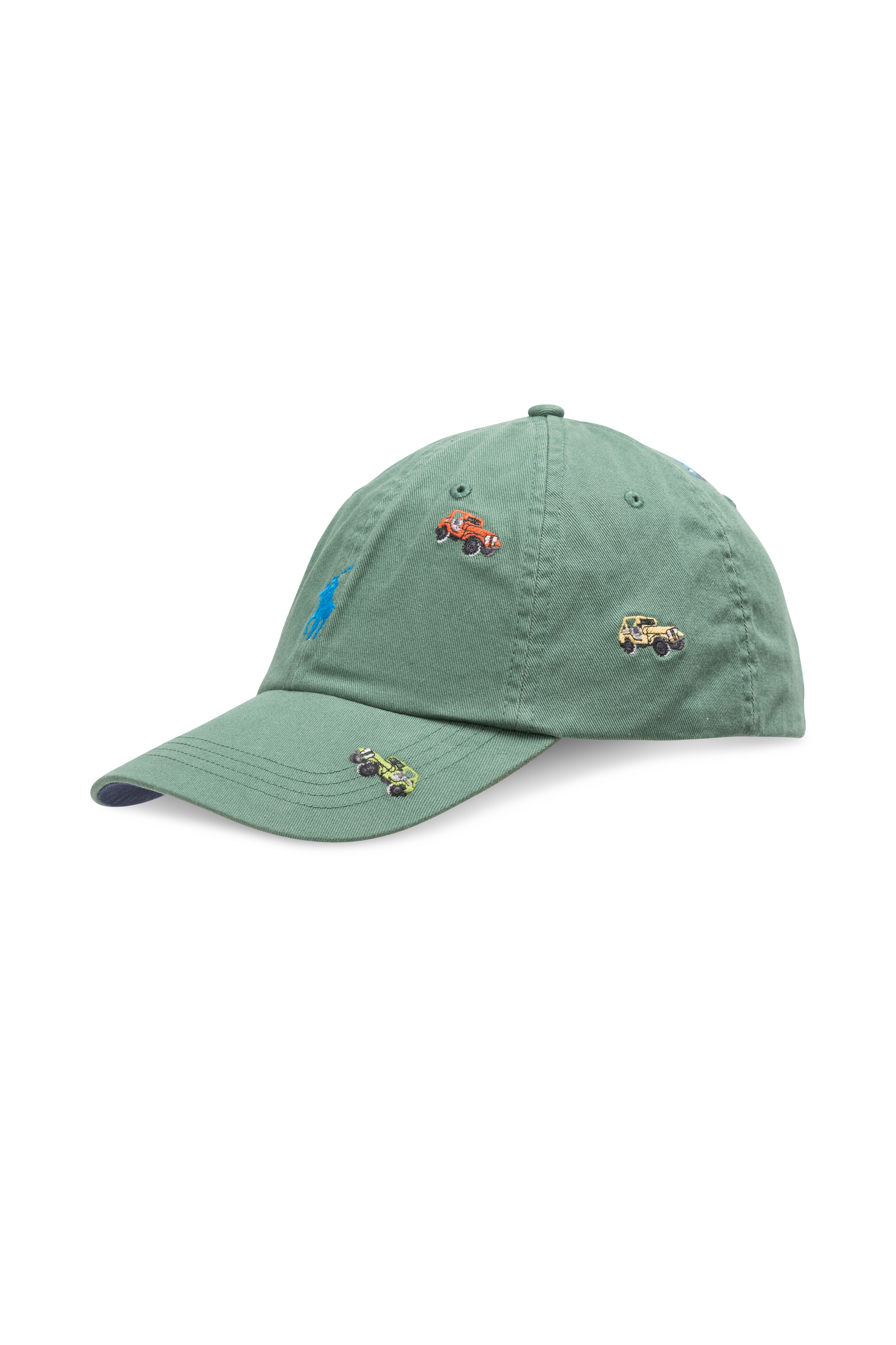 POLO RALPH LAUREN Casquette  Embroidered Twill Ball Cap Vert
