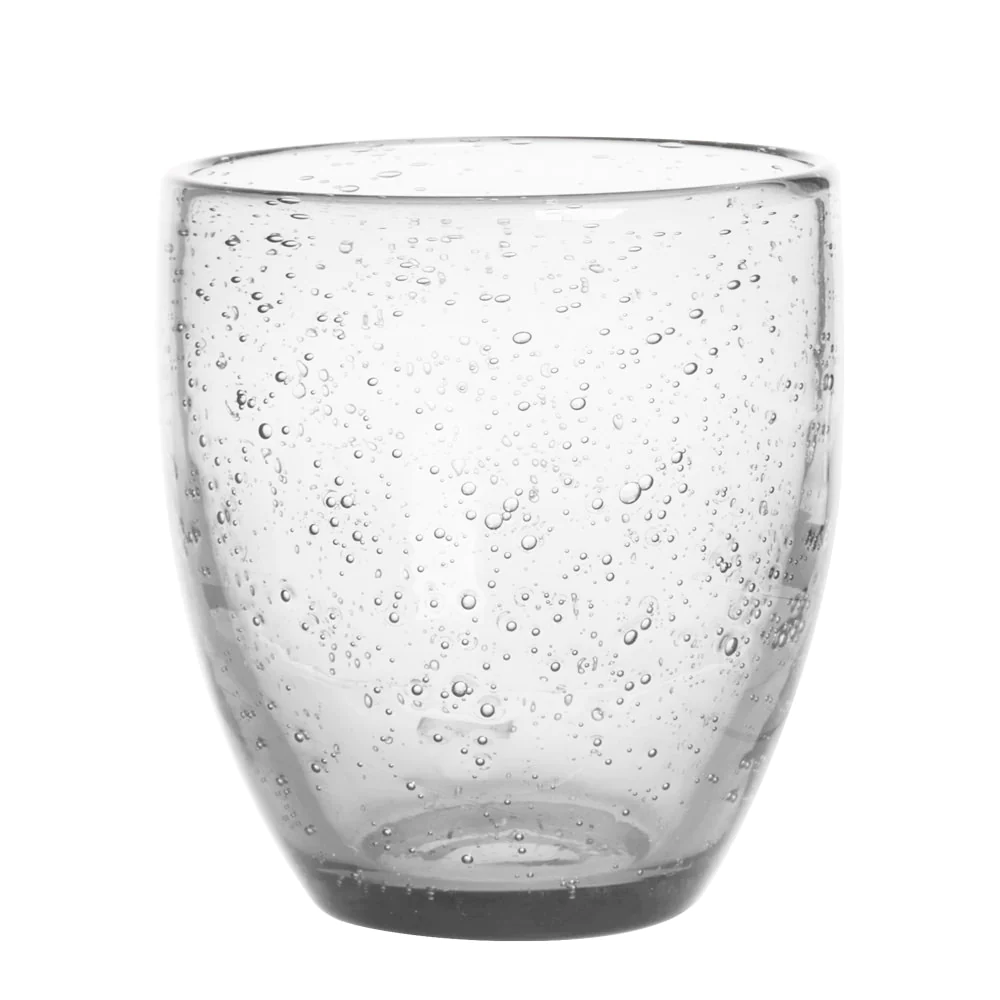 Gobelet Artisan Bullé 35 cl transparent (lot de 6) Table passion
