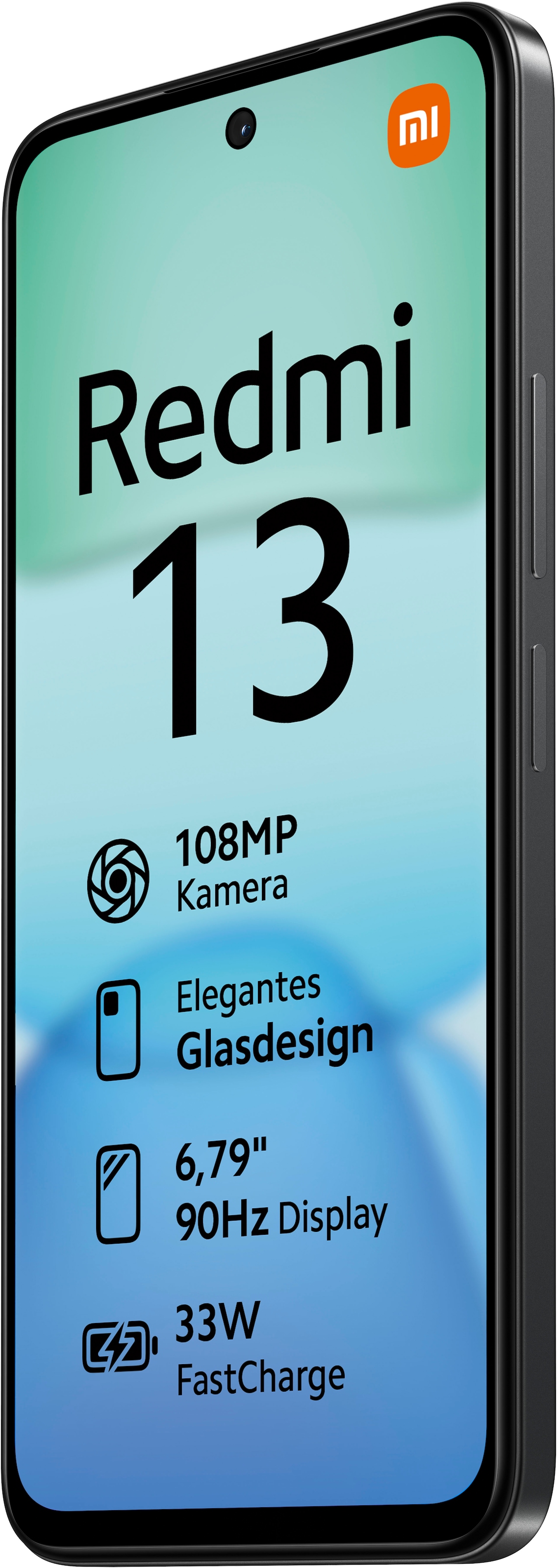 Xiaomi Smartphone »Redmi 13 6+128 GB« midnight black