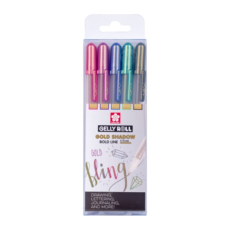 Sakura Gelstifte Gelly Roll Gold Shadow Set