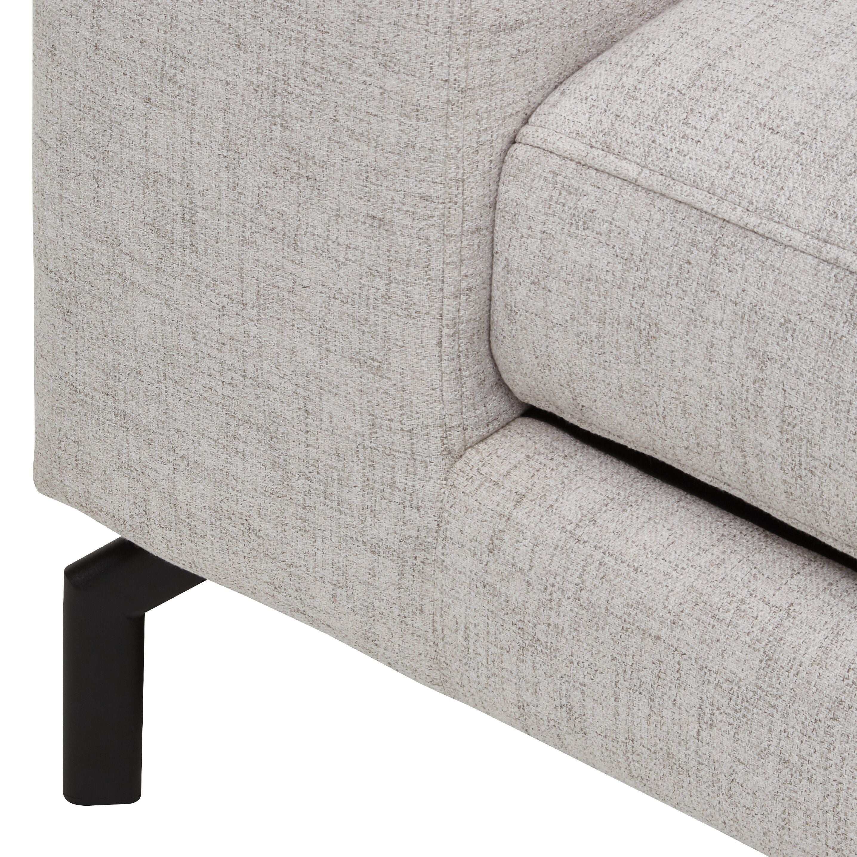 CUNO Ecksofa - Hellgrau / B: 280.0 cm x T: 171.0 cm x H: 80.0 cm