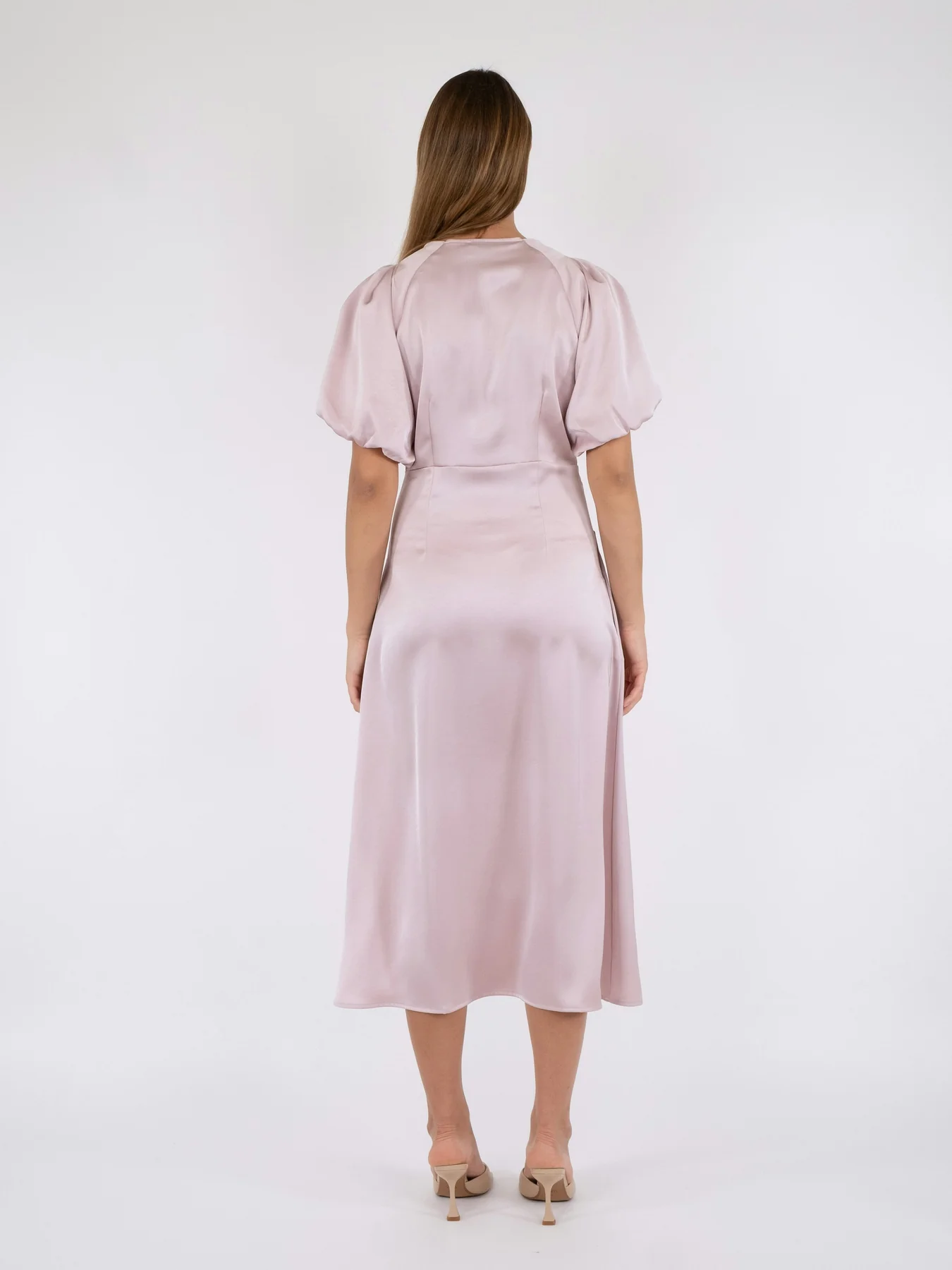 Neo Noir Illana Heavy Sateen Dress