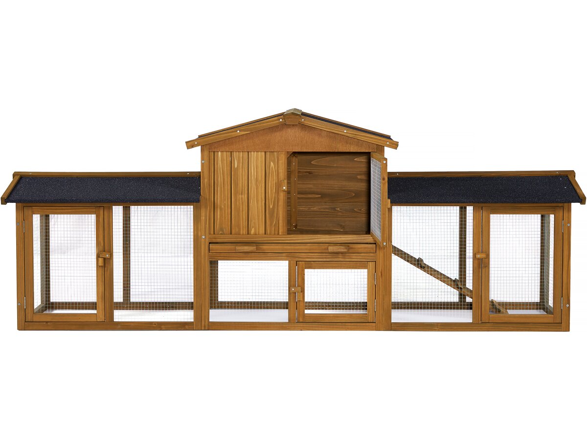 Clapier pour lapin en bois 