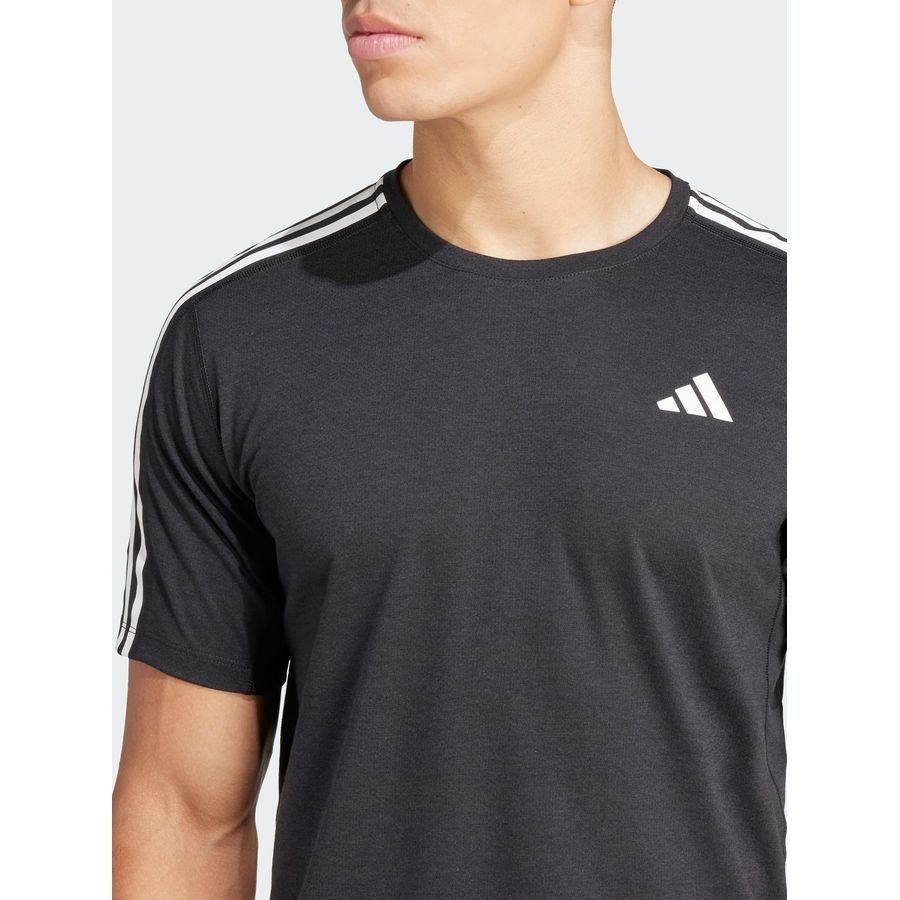 Adidas T-shirt Own the Run 3 bandes