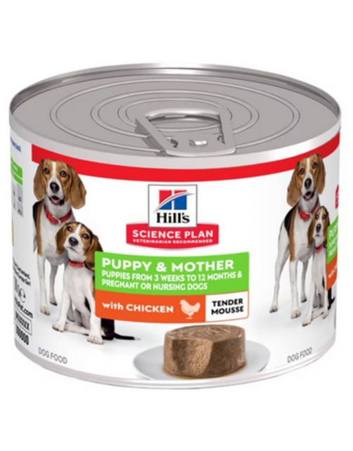 Hill's Canine Puppy & Mother Tender - Hondenvoer - Kip 200 g