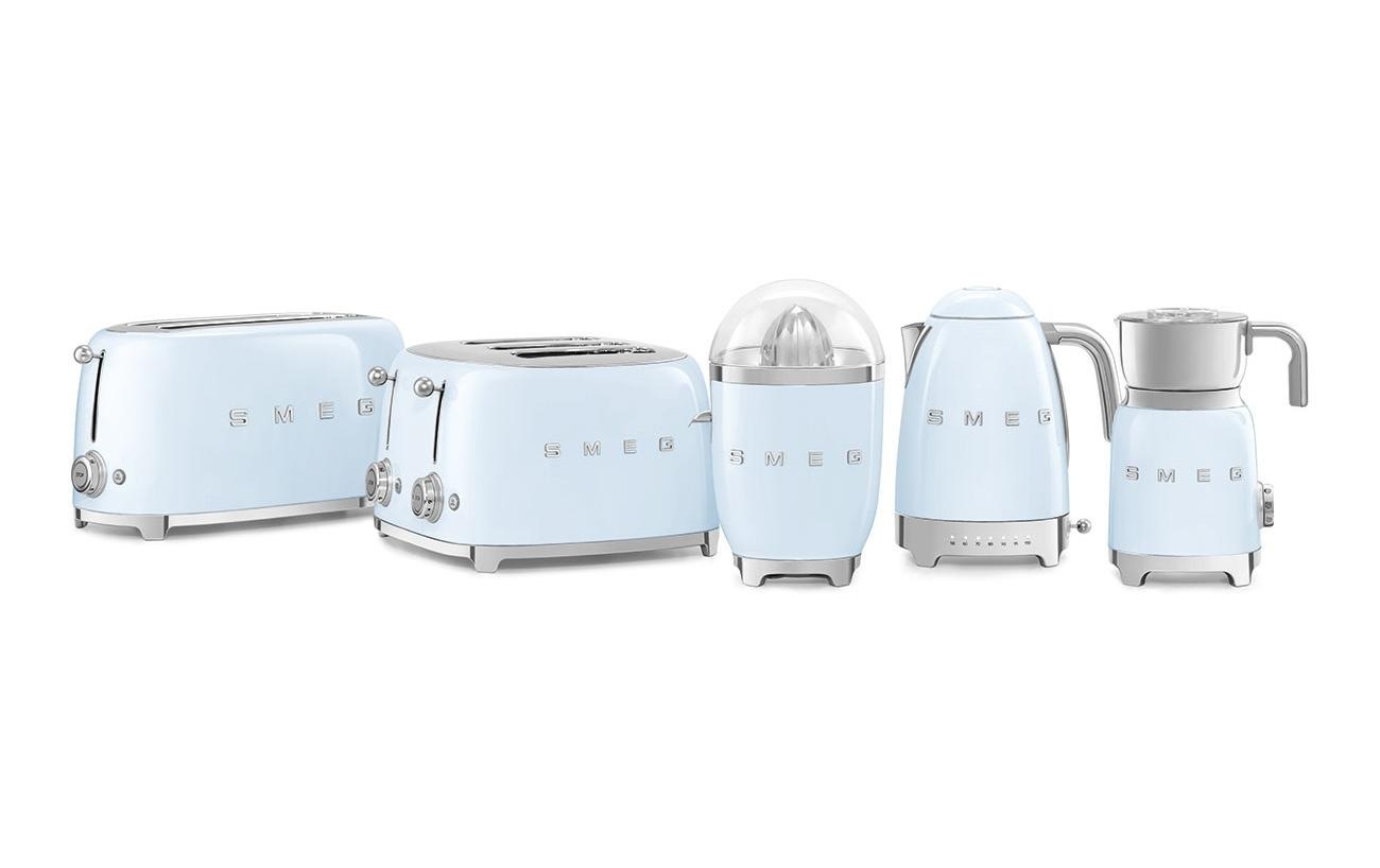 Smeg Toaster »50s Style TSF02PBEU H« für 4 Scheiben 1500 W