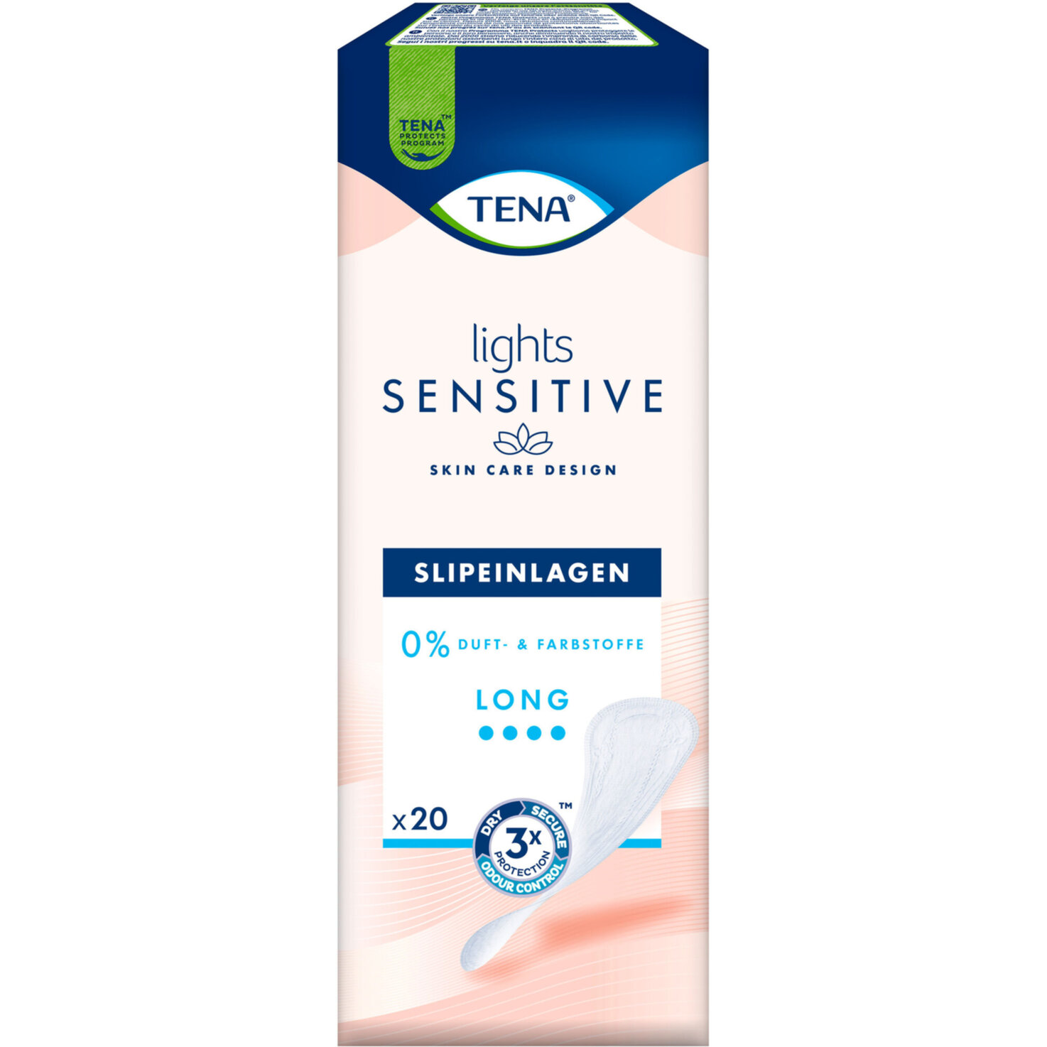 Tena Lights Sensitive Long Inkontinenz Slipeinlagen 20 Stück