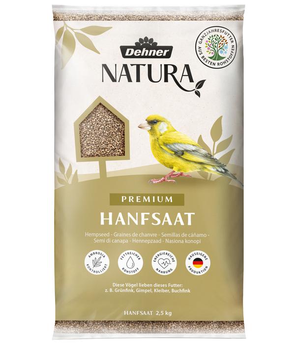 Dehner Natura Premium Wildvogelfutter Hanfsaat