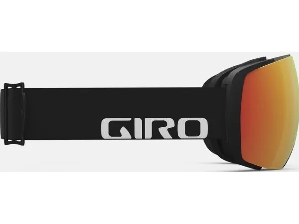 Giro Contact Vivid, Enkelt objektiv, Sort, Mænd, Sfærisk linse, Polykarbonat, Sort