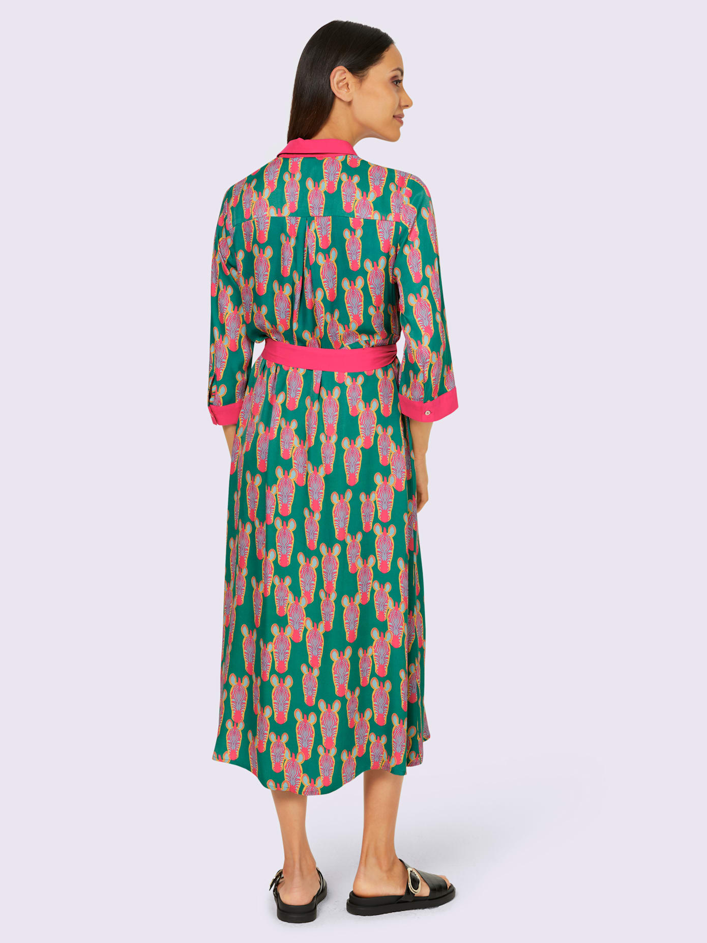 Robe imprimée qualité tissée