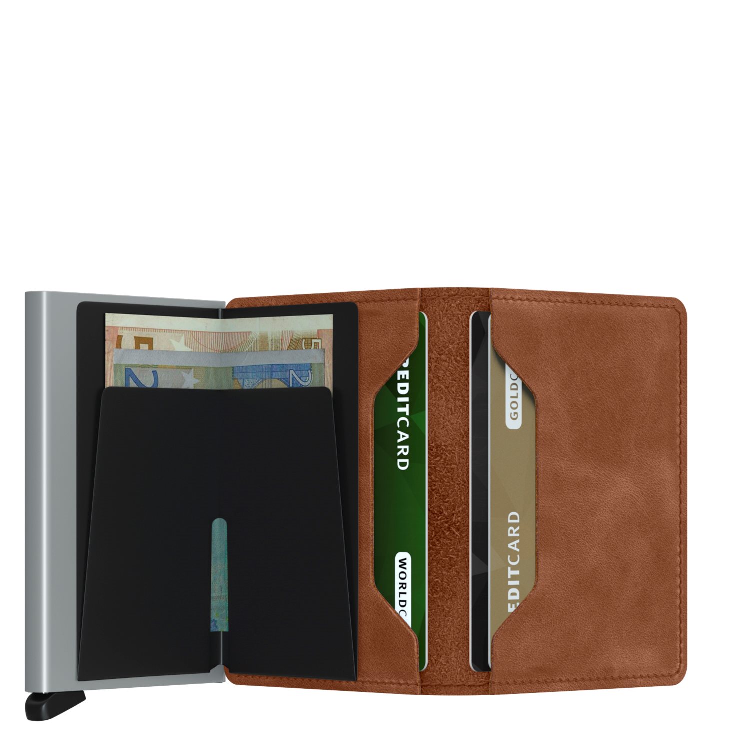 Secrid Slimwallet Portemonnee Vintage cognac