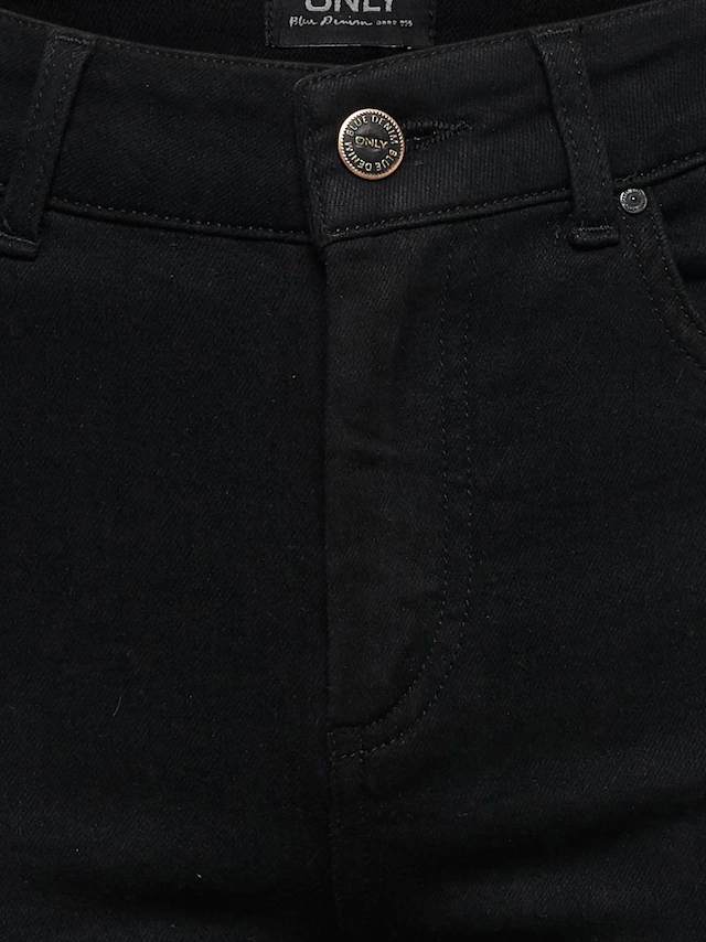 ONLY Ankle-Jeans »ONLBLUSH MID SK AK RW DNM REA2343 NOOS«, ausgefranste Säume