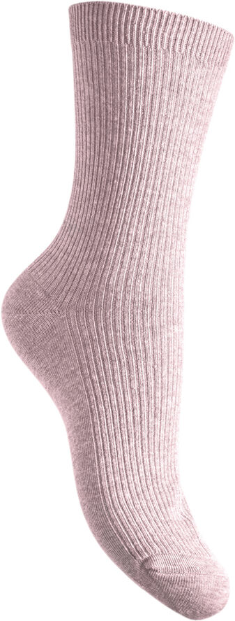 Pieces PCMARTA 1 PACK SOCKS NOOS BC Misty rose