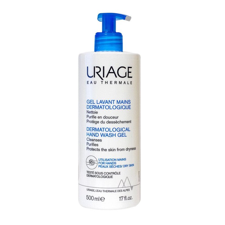 Gel lavant mains dermatologique 500ml