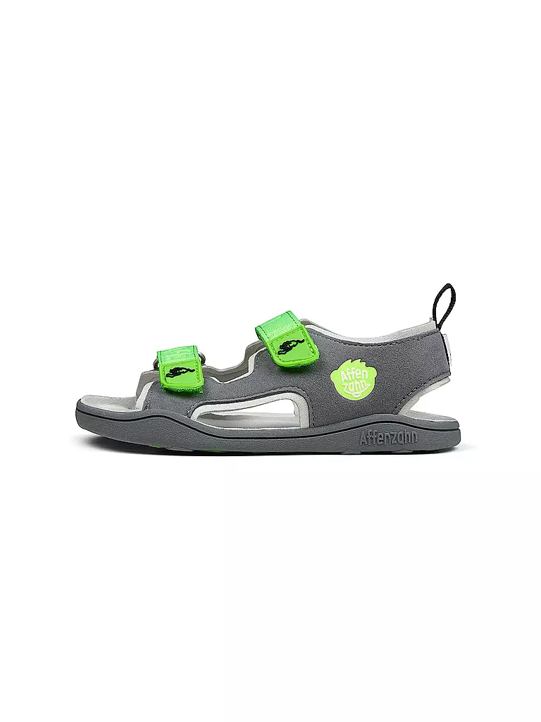 AFFENZAHN Kinder Sandalen AIRY Panther grau