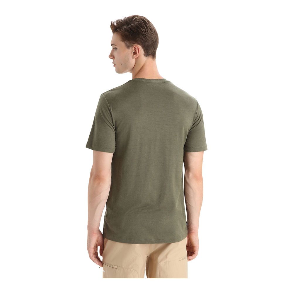 Icebreaker TECH LITE II - Tee-shirt Homme loden