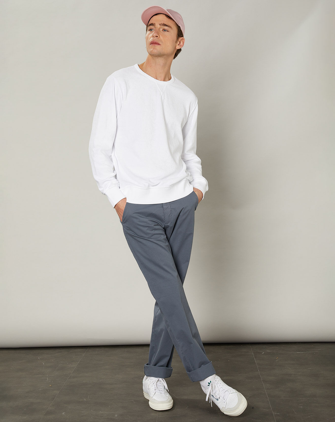 Hartford Sweat en éponge blanc