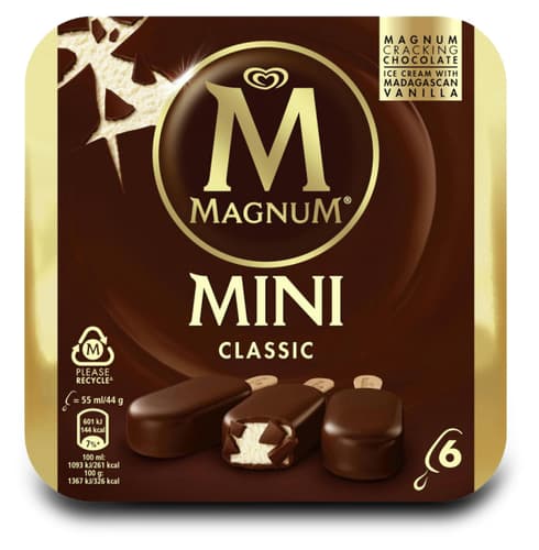 Magnum Mini Classic 6x55ml