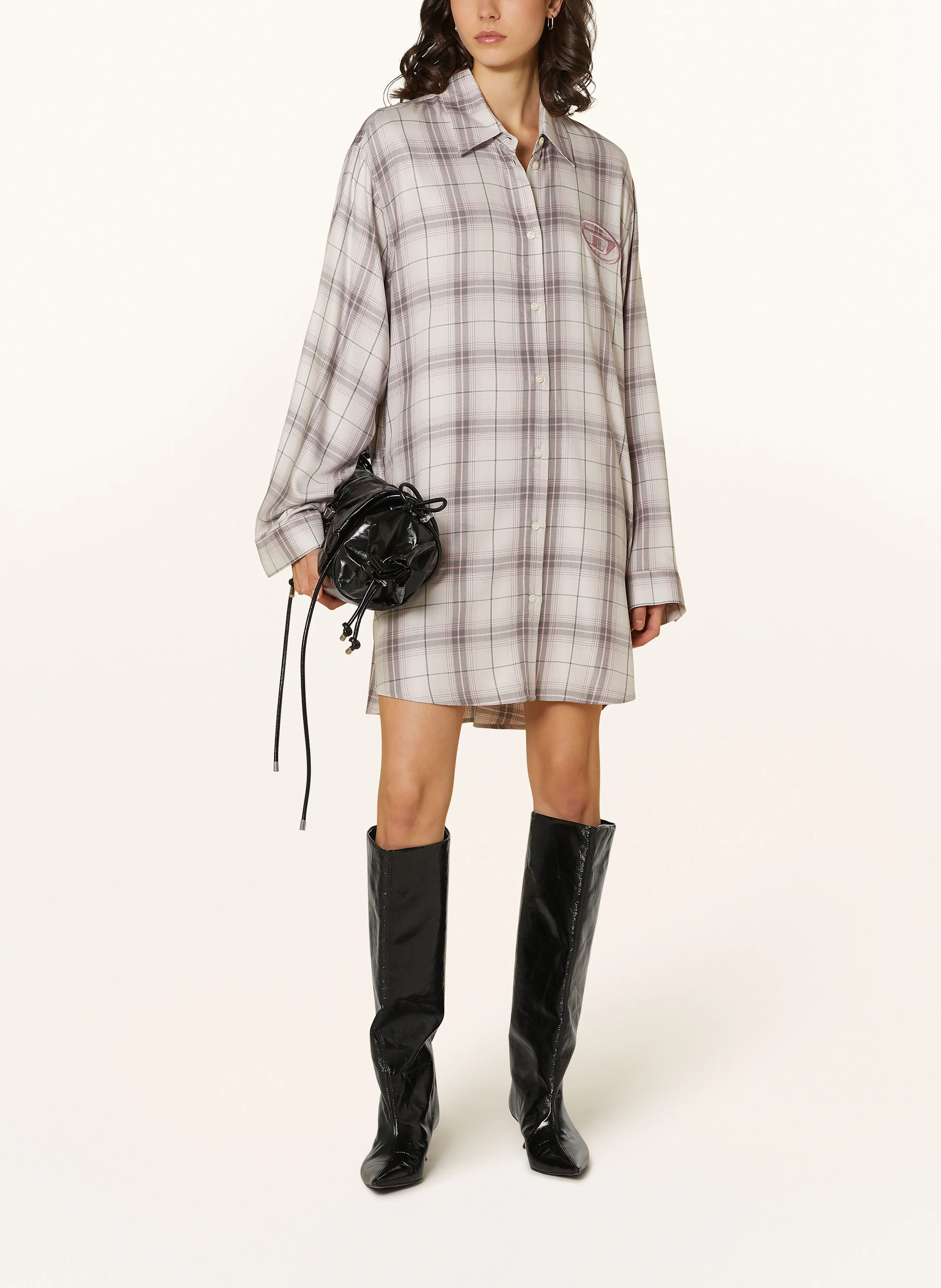 DIESEL Hemdblusenkleid D-DALIS-Q1
