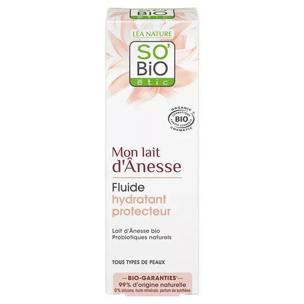 So'Bio Étic My Donkey Milk Organic Protective Moisturizing Fluid 50ml