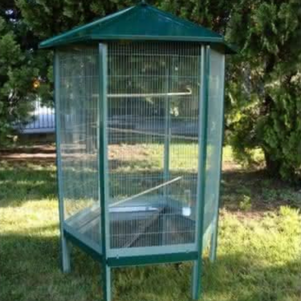 Volière pour perroquet, perruche, oiseaux exotiques rotonda 125