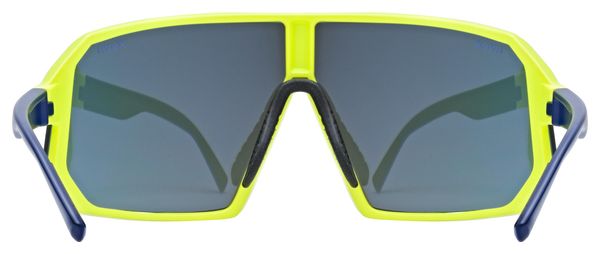 Lunettes Uvex Sportstyle 237 Blanc/Verres Miroir Violet