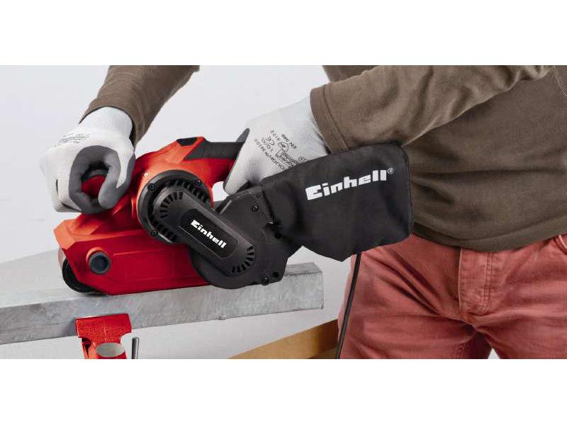 Einhell Bandschleifer TC-BS 8038 Leistungsstarker Bandschleifer mit hoher Abtragsleistung