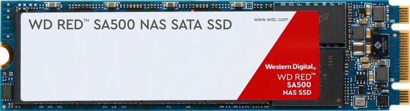 Western Digital - Red - SSD - 500 GB - M.2 - Leessnelheid 560 MB/s - Schrijfsnelheid 530 MB/s