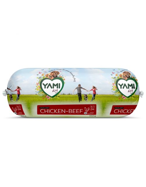 Yamipets Worst Kip&Rund - Hondenvoer
