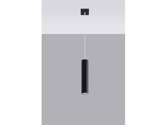 Sollux LAGOS Plafonnier à 1 ampoule noir, GU10
