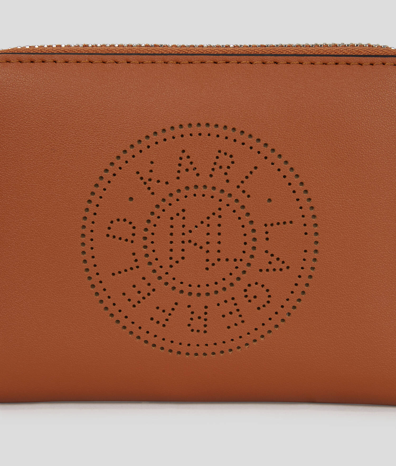 PETIT PORTEFEUILLE ZIPPÉ PERFORÉ K/CIRCLE