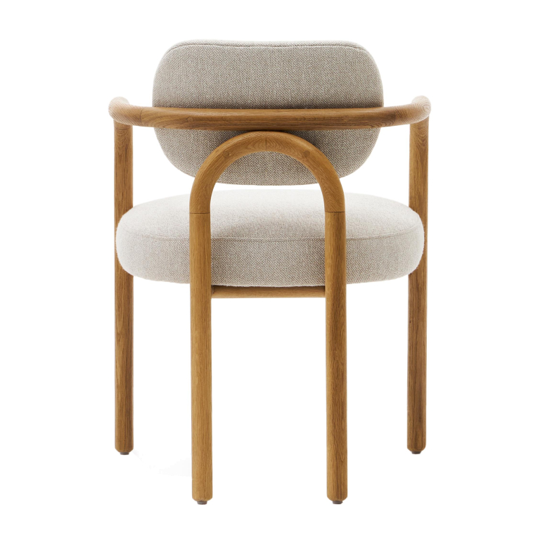 Kave Home Melqui eetkamerstoel beige