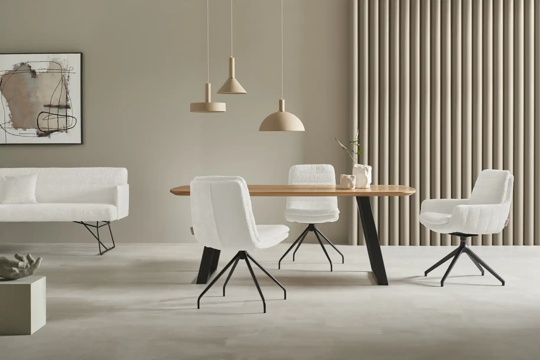 Jette Home Polsterstuhl Ferro