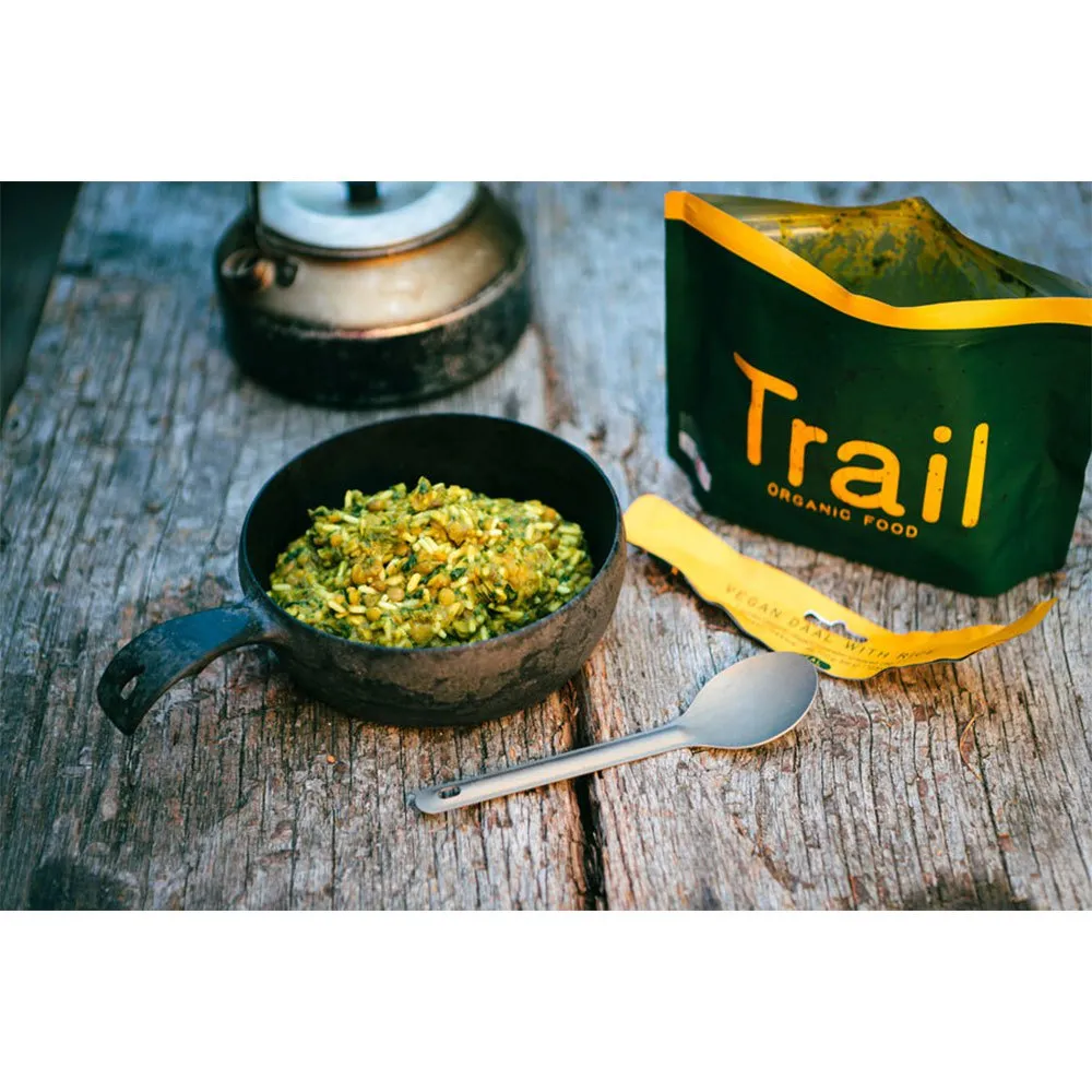 Trail organic food Veganes Daal mit Reis