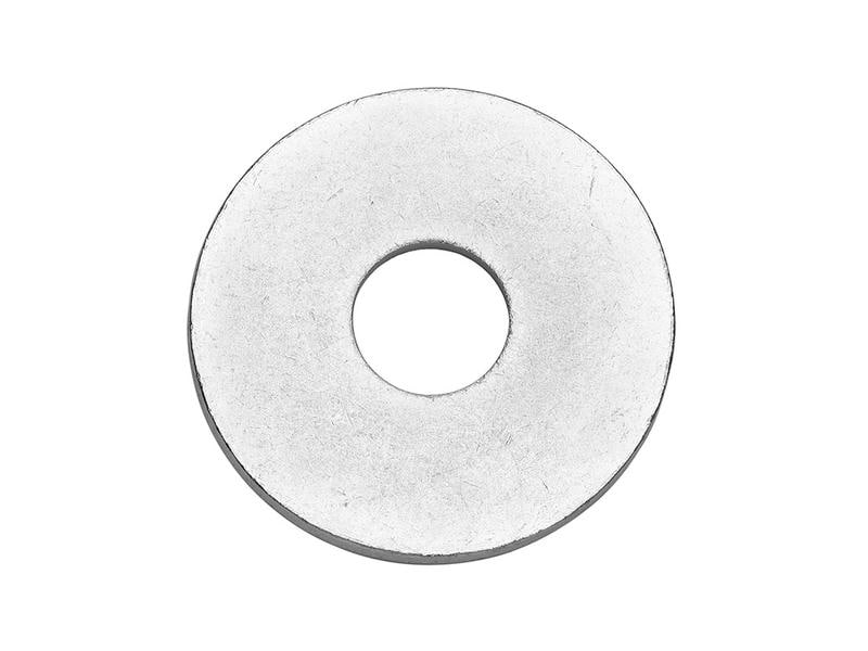 FTM Unterlagsscheiben 13.5 x 44 mm Stahl, 2 Stück Unterlegscheiben M12 aus verzinktem Stahl nach DIN 440
