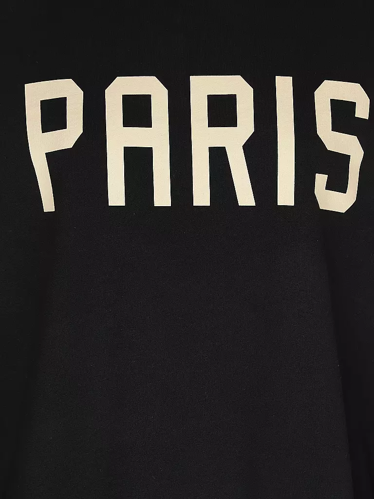 JUVIA Loungewear Sweater PARIS  schwarz