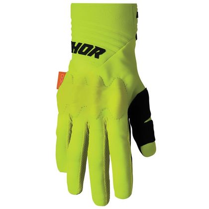 Gants cross Thor REBOUND ACID BLACK 2024 - Jaune / Noir
